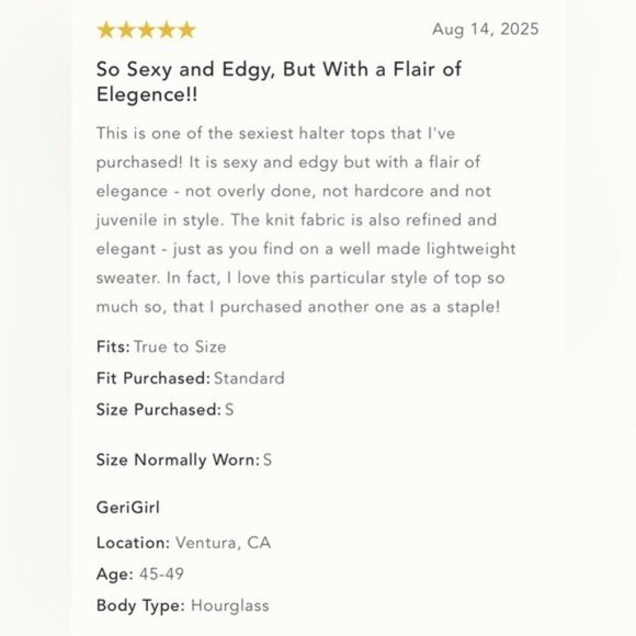 NWT Size S - Pilcro Scoop-Neck Grommet Halter Top (NWT US$ 58) - Picture 2 of 16